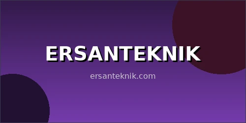 Ersanteknik firması için Berker Melih Dijital Ajans tarafından geliştirilen web sitesi projesi
